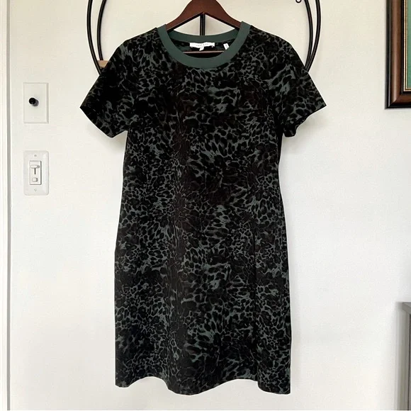 slim fit dress slacks Green Animal Print Belted Midi Shirt Dress – AX Paris